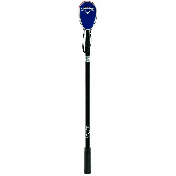 Callaway Golf Ball Retriever for Water, Telescopic with Dual-Zip Headcover, Black, 15 Feet