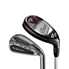 Callaway Golf Big Bertha 23' Hybrid Combo Irons (5H/6H, 7-AW), Graphite Senior - Right-Handed