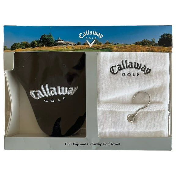 Callaway Golf Cap and Callaway Golf Towel Gift Set