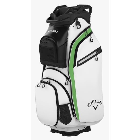Callaway Golf Cargo Limited Edition Elyte Cart Bag White/Green