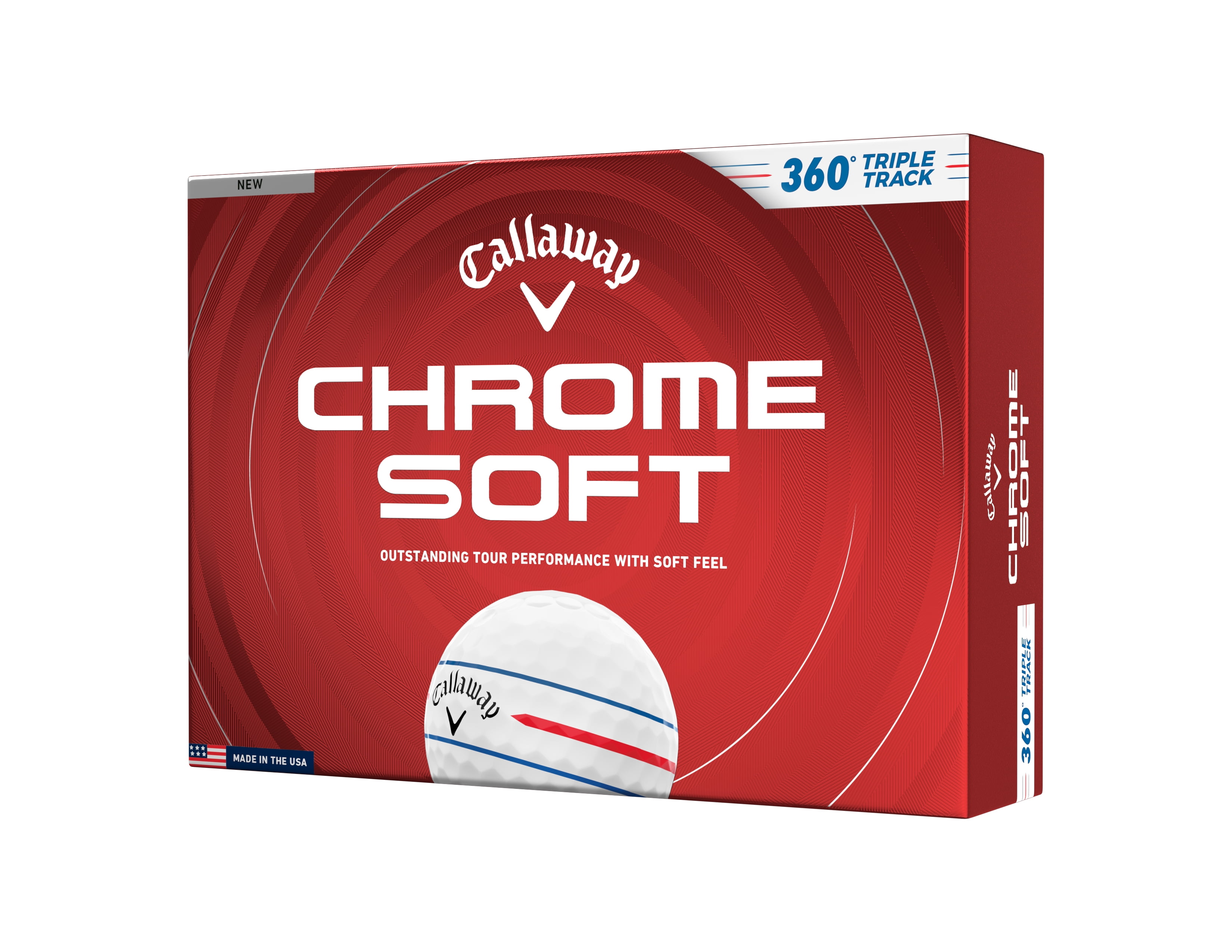 Callaway Golf Chrome Soft 26 360 - Triple Track 12 ball pk