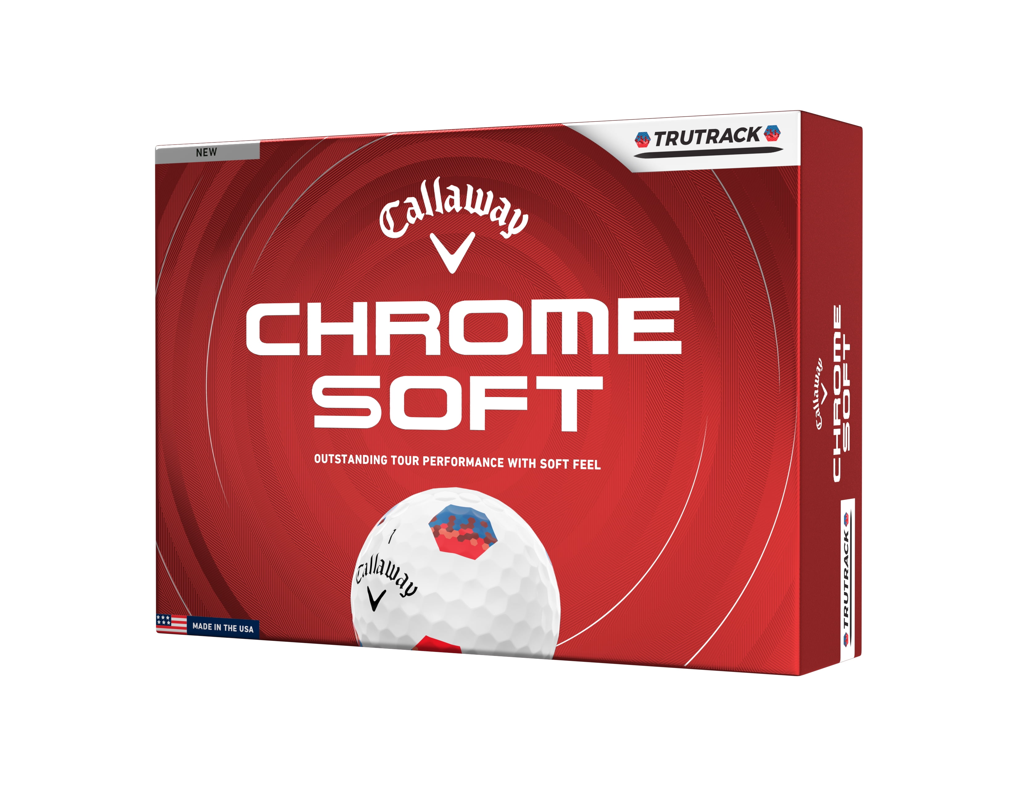 Callaway Golf Chrome Soft 26 - Blue/Red TruTrack 12 ball pk