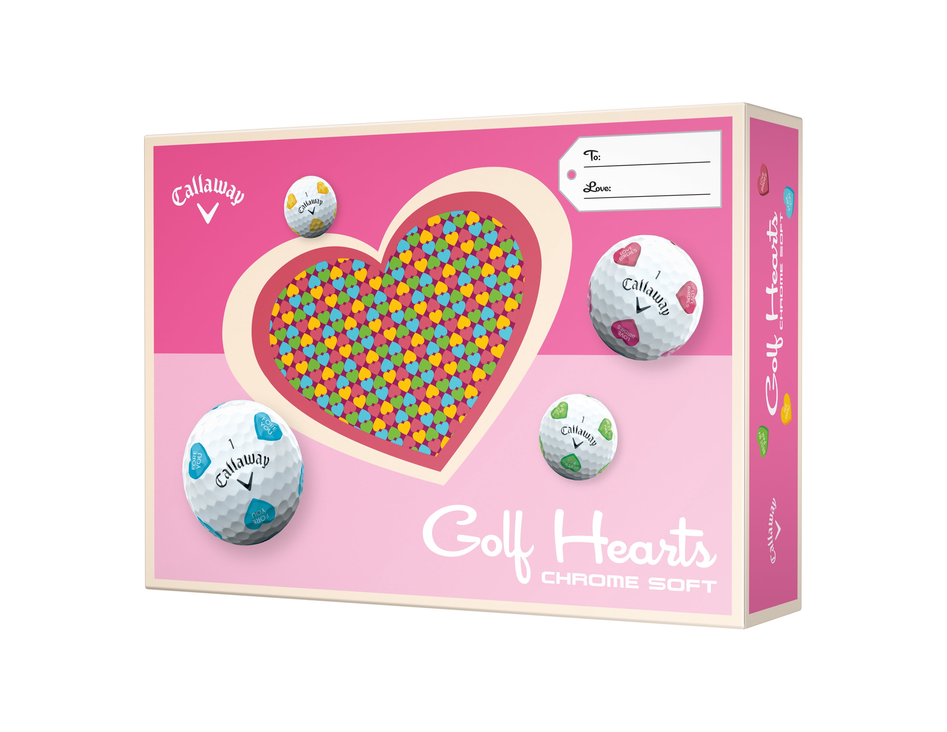 Callaway Golf Chrome Soft 26 - Truvis Golf Hearts 12 ball pk