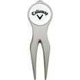 thumbnail image 1 of Callaway Golf Divot Repair Tool and Golf Ball Marker - Silver, 1 of 4