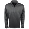 thumbnail image 1 of Callaway Golf Dual Action Aquapel Block Swing Tech 1/4 Zip Pullover Gray Heather Large, 1 of 3