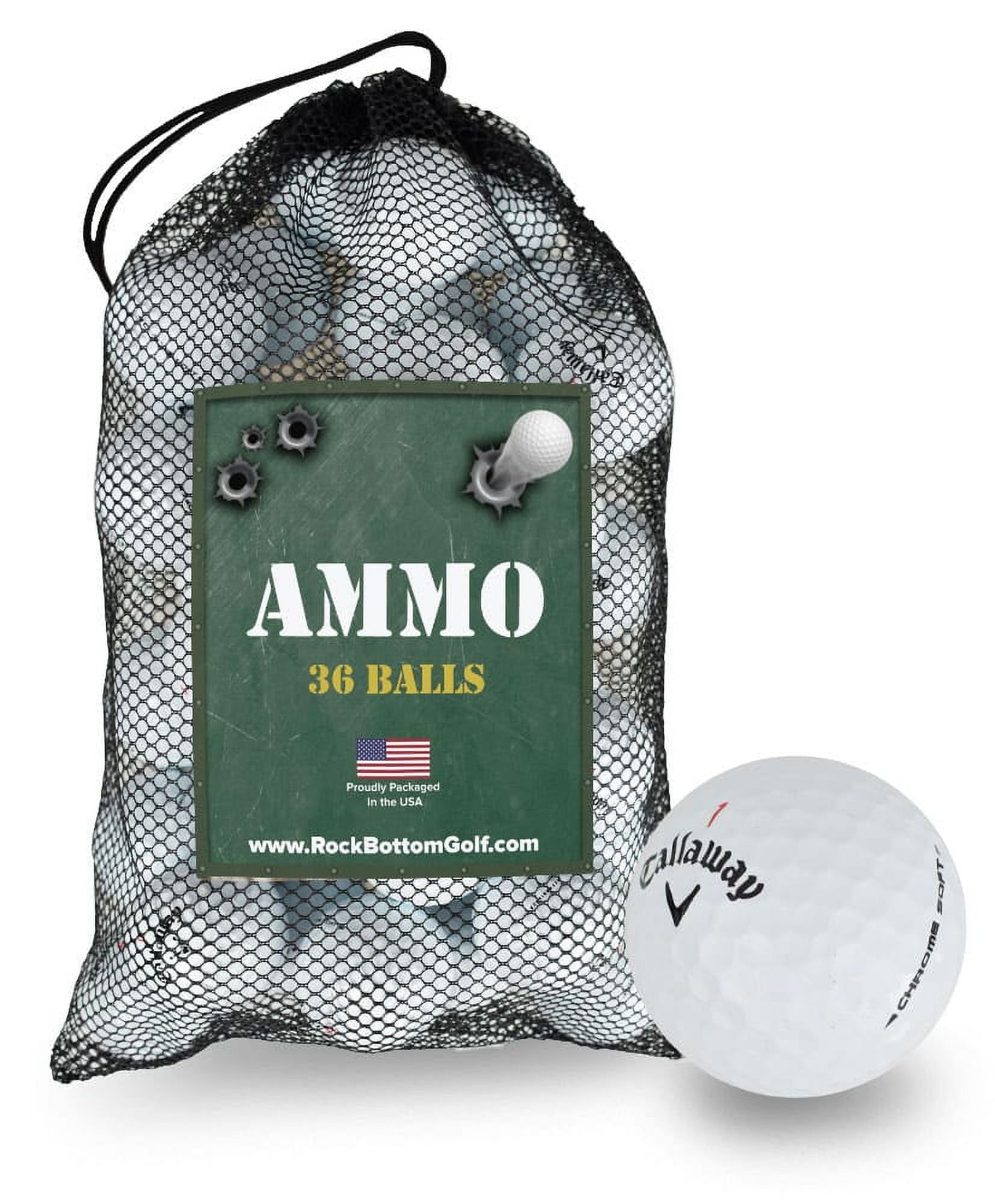 Callaway Golf Ionomer Cover Mix Bulk Golf Balls [36-Ball] Assorted Colors