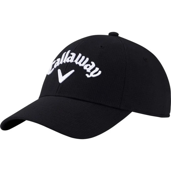 Callaway Junior Tour Golf Cap - White/Black Callaway Junior Tour Golf Cap - White/Black