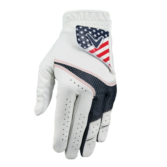 Callaway Golf MRH Weather Spann USA Gloves Red/White/Blue Large
