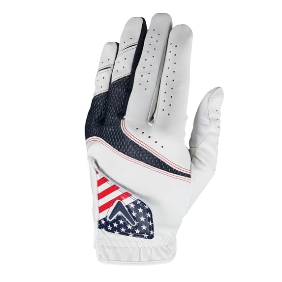 Callaway Golf MRH Weather Spann USA Gloves Red/White/Blue Large