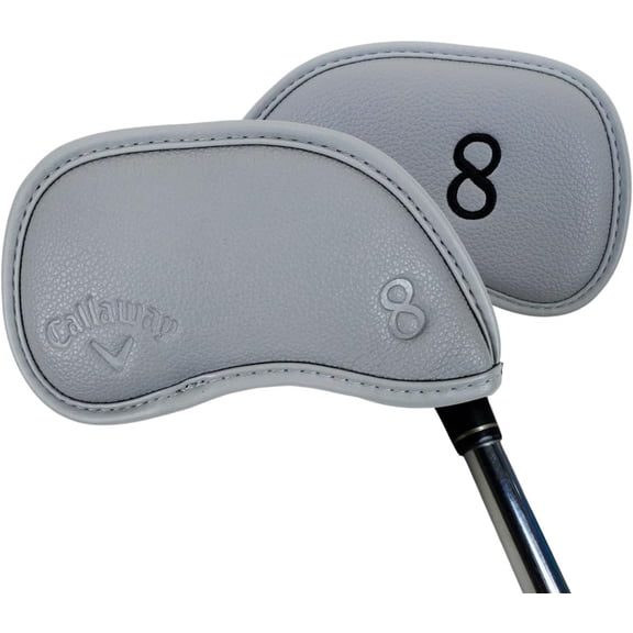Callaway Golf Magnetic Iron Headcovers, Grey