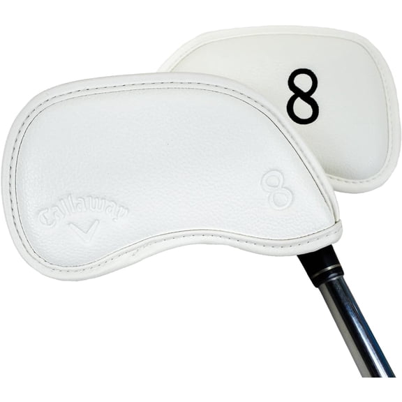 Callaway Golf Magnetic Iron Headcovers, White