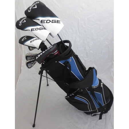 Callaway Golf Mens Complete Golf Clubs Set Driver, Fairway Wood, Hybrid, Irons, Putter, Stand Bag Regular Flex