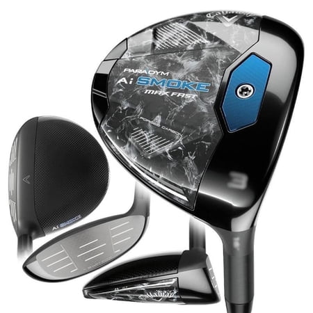 Callaway Golf Paradym AI Smoke Max Fast Fairway Wood (5FW, Right Hand, Graphite, Light)