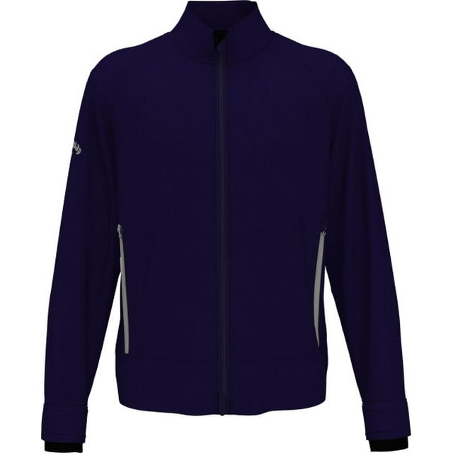 Callaway Golf Premium Full Zip Stormguard Jacket Peacoat Heather Medium