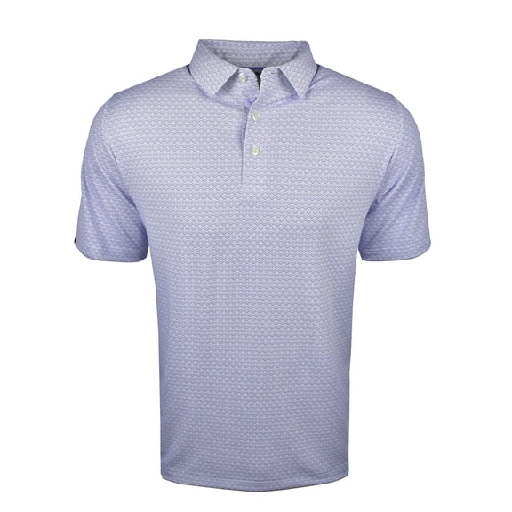 Callaway Golf Previous Season Gradient Chev Printed Polo Spring Lavender XXXL