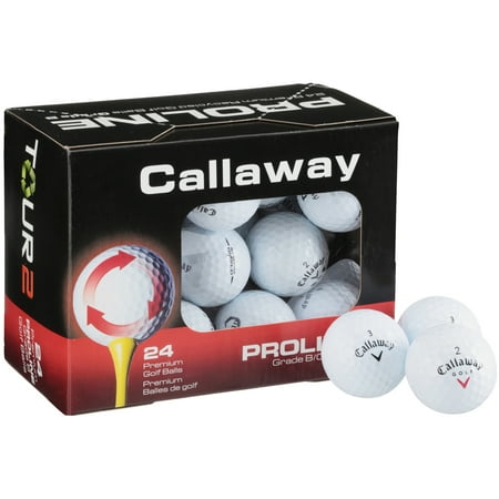 Callaway Golf Proline Tour 2 Recycled Golf Balls, 3 lb (24 pack)