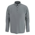 thumbnail image 1 of Callaway Golf Swing Tech Essential Long Sleeve Polo Quiet Shade Heather XXL, 1 of 2