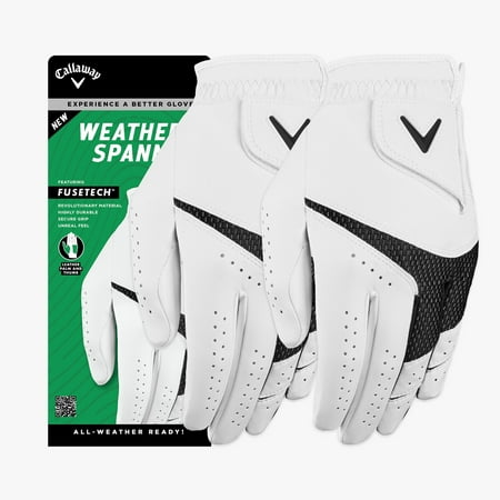 Callaway Golf Weather Spann Glove 2PK MLH XL 2023