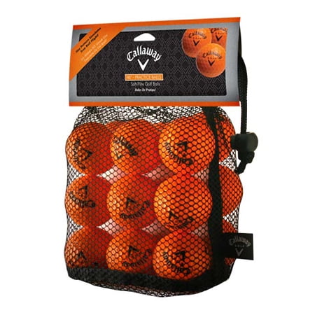 Callaway HX Practice Golf Balls - 18 Pack - Orange - Walmart.com