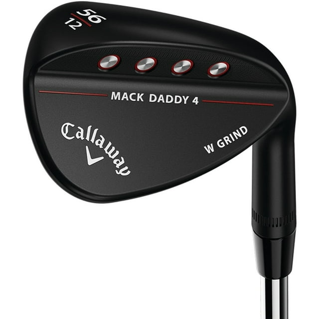 Callaway Mack Daddy 4 Golf Matte Black Wedge (56 Degrees, Right Handed)
