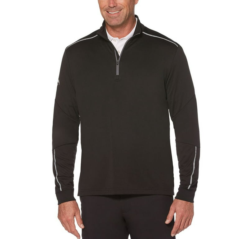 Callaway Men's 1/4 Zip Water Repellent Pullover - Walmart.com