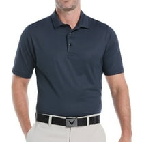 Callaway Men's Foulard Printed Golf Polo Golf Shirt - X-Large Caviar -