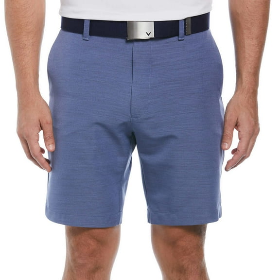 Callaway Men’s Opti-Dri Stretch Active Golf Shorts UPF50, Blue 30 - 9" Inseam