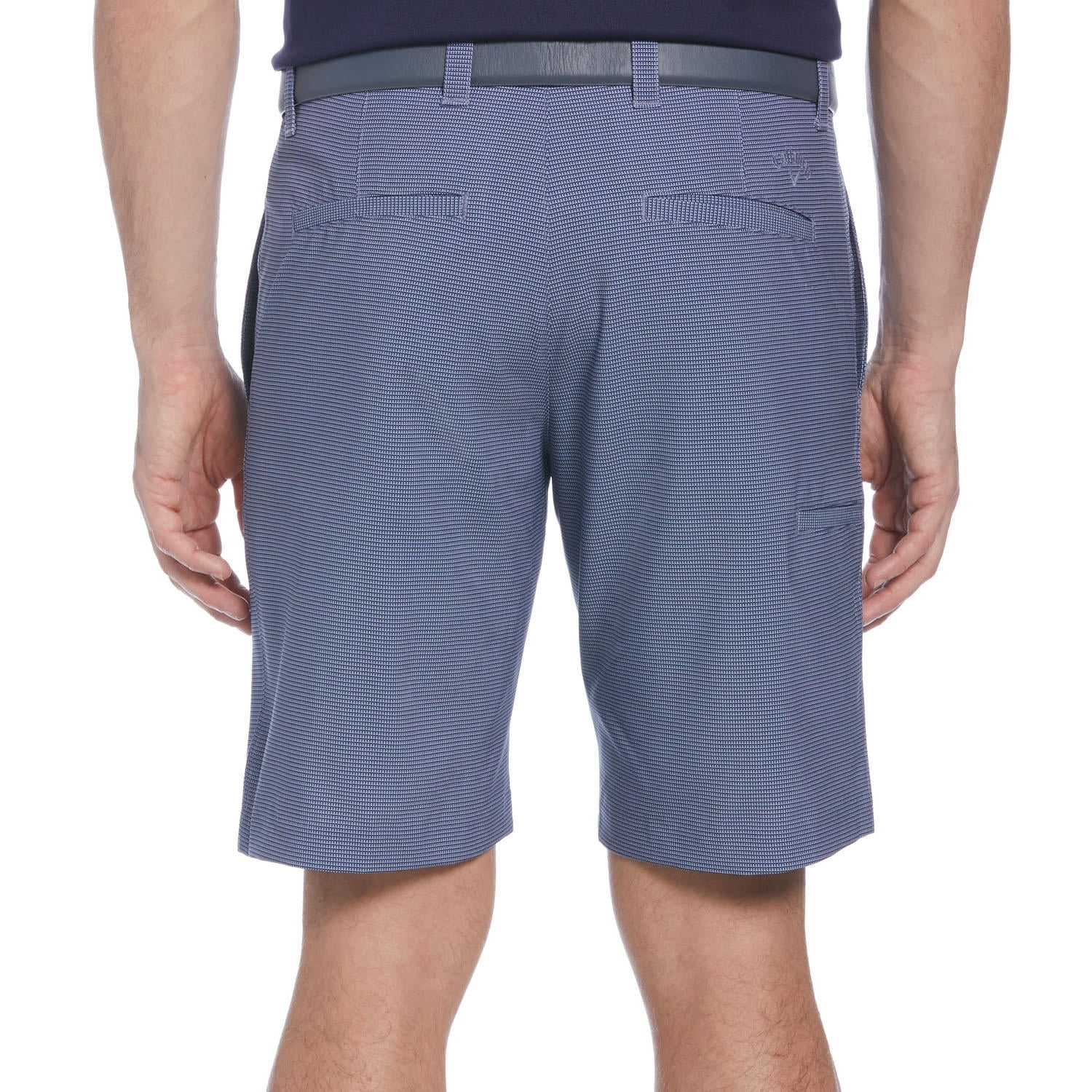 Callaway Men's OptiDry Active Waistband Flat Front Performance Shorts (Blue Horizon, 34