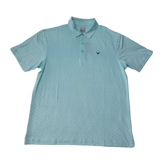 Callaway Men's Performance Short Sleeve Moisture-Wicking Golf Polo (Limpet Shell, L)