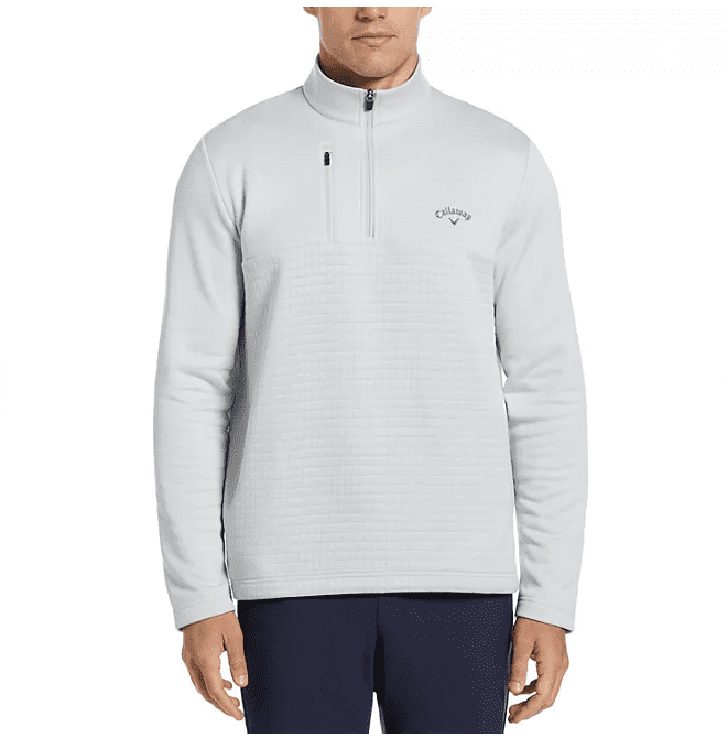 callaway メンズセーター Callaway Men's Quarter Zip Pullover Gray Dawn XL - Walmart.com
