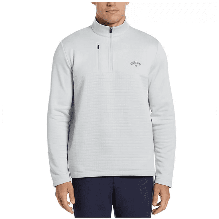 Callaway Men's Quarter Zip Pullover Gray Dawn XL - Walmart.com Callaway Men's Quarter Zip Pullover Gray Dawn XL - Walmart.com