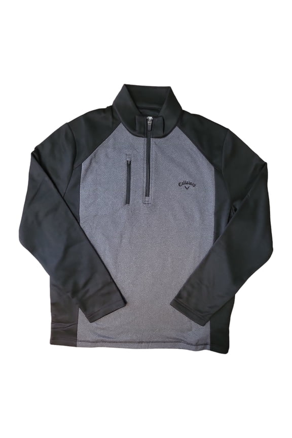 Men's Quarter-Zip UV Protection Long Sleeve Pullover