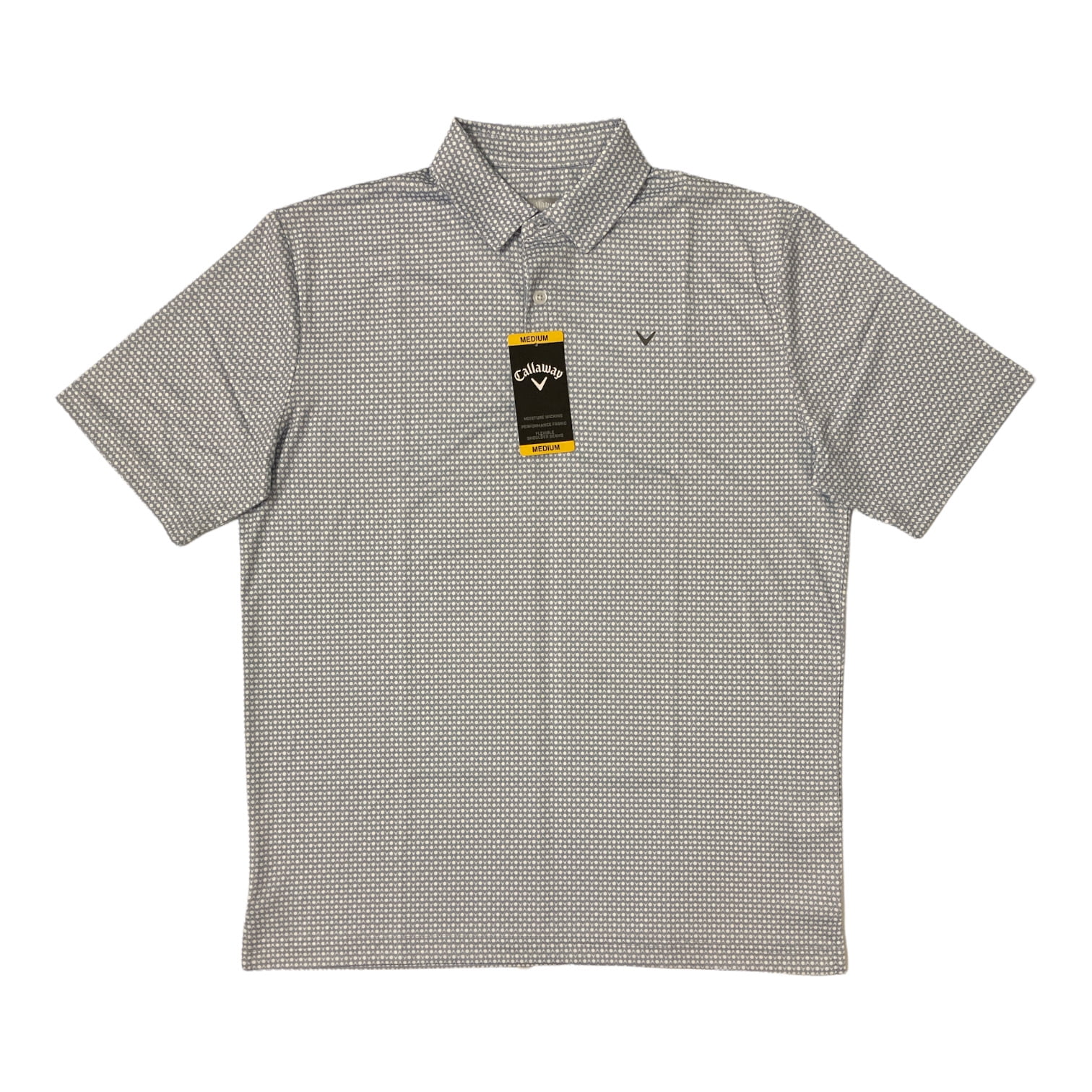 Callaway Men s Short Sleeve Opti Dry Golf Performance Stretch Polo Bright White XXL