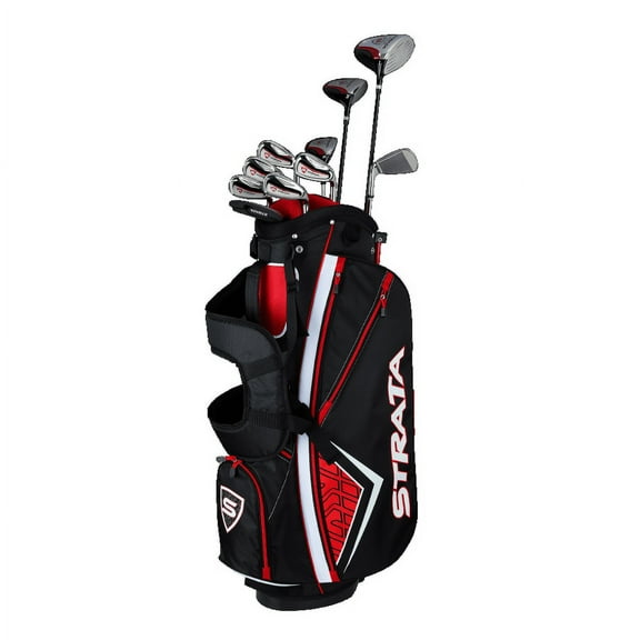 Callaway Men's Strata Plus '19 Complete 14-Piece Steel Golf Club Set with Bag, Left Handed