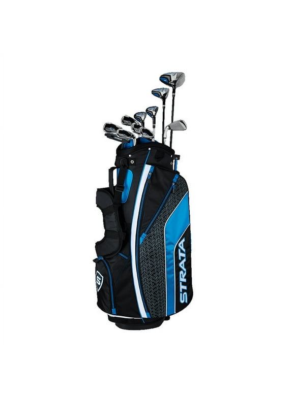 Callaway Men's Strata Ultimate '19 Complete 16-Piece Steel Golf Club Set with Bag, Right Handed