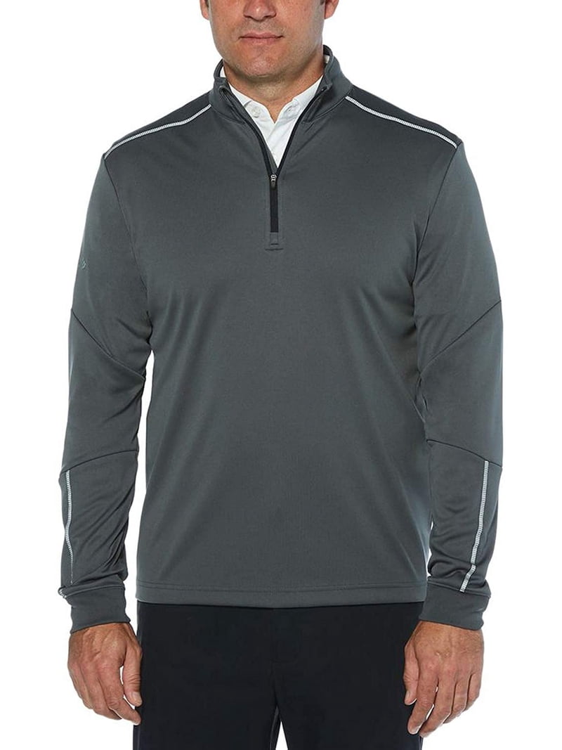Callaway Mens Long Sleeve Opti-Repel 1/4-Zip Jacket XX-Large Iron