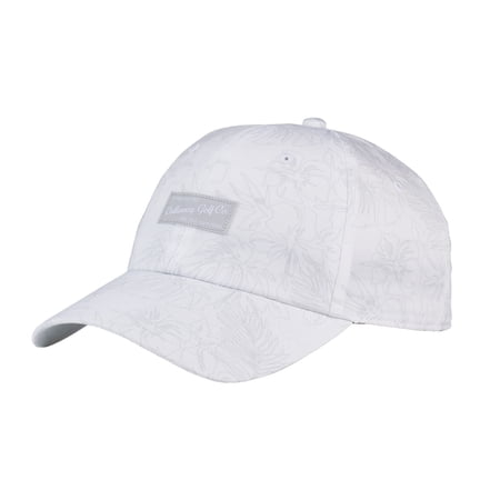 Callaway Mens Relaxed Retro Hat Adjustable Golf Cap - White Tropical