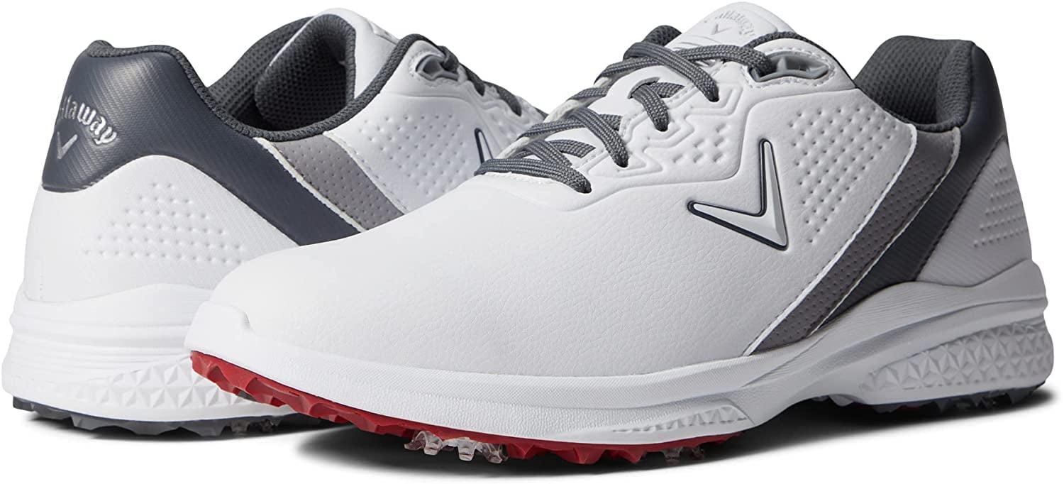 Callaway Mens Solana TRX V2 Golf Shoe 8.5 White/Grey - Walmart.com