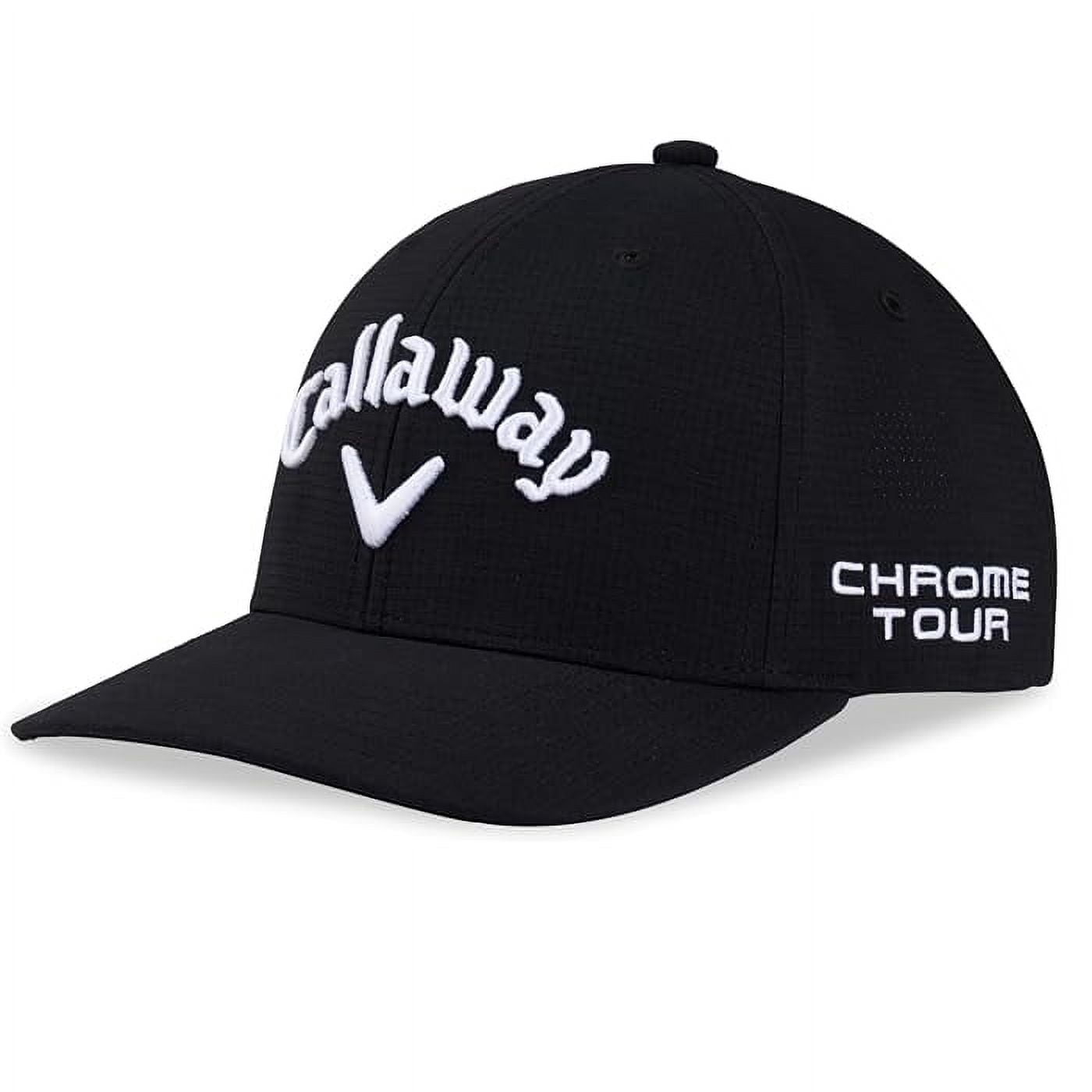 Callaway Mens TA Performance Pro XL Golf Hat 2024 - Black/White ...