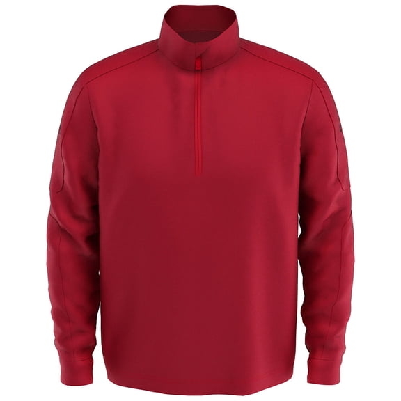 Callaway Midweight Waffle Kni True Red Heather Outerwear Men S