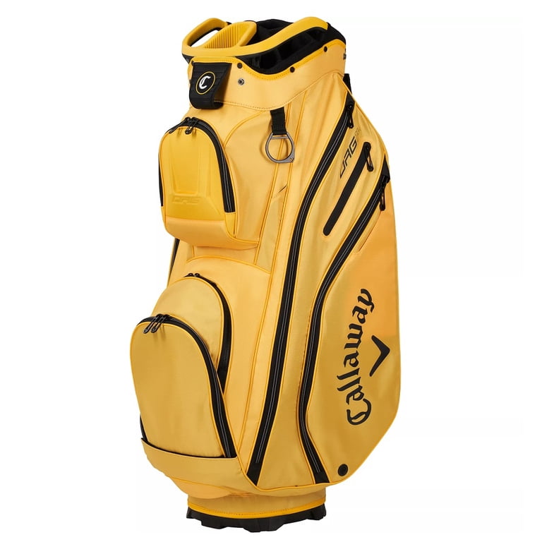 Callaway Org 14 Cart Golf Bag with Putter Holder Club - Golden Rod