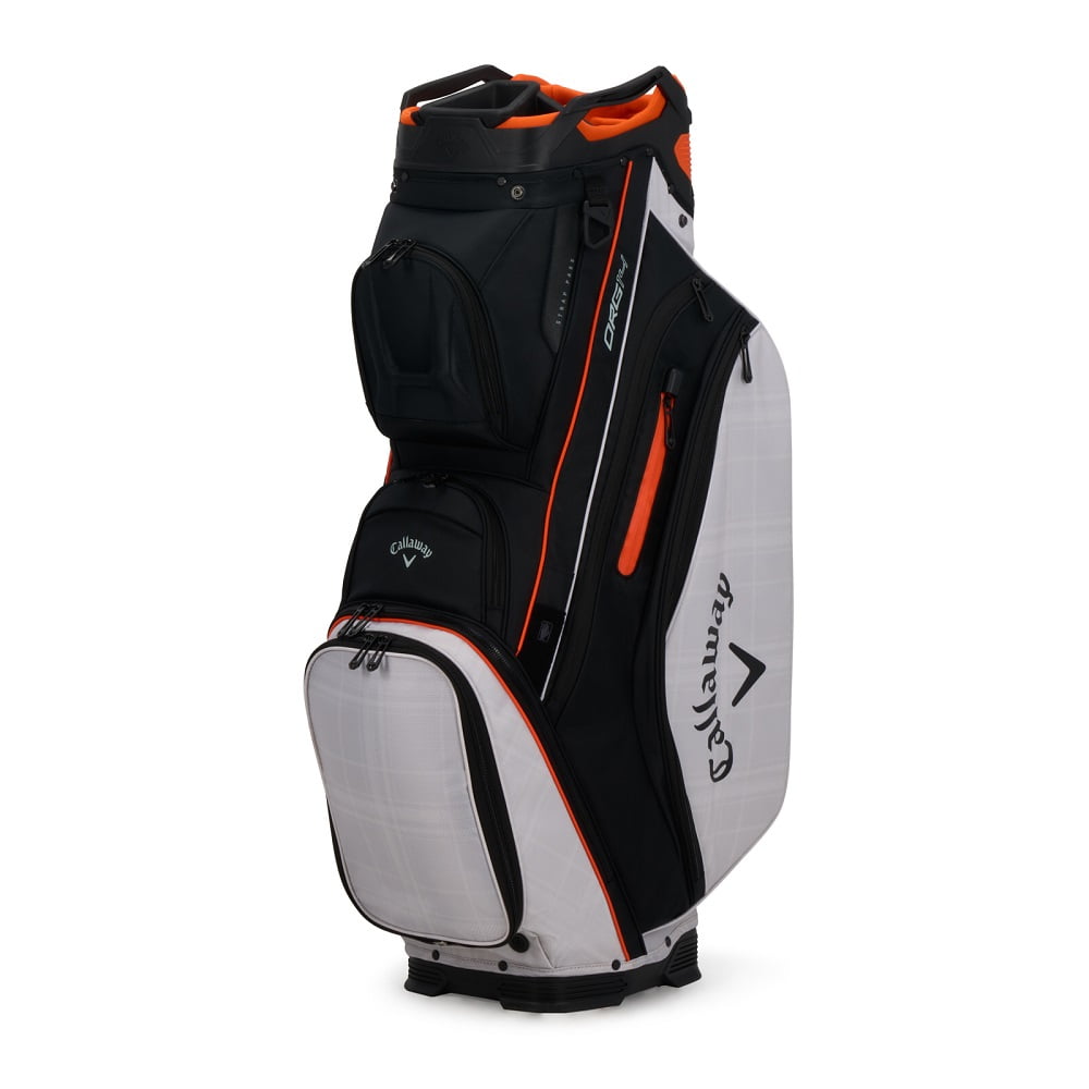Callaway 2023 ORG 14 Golf Cart Bag-Fire Black White Callaway 2023 ORG 14 Golf Cart Bag-Fire Black White