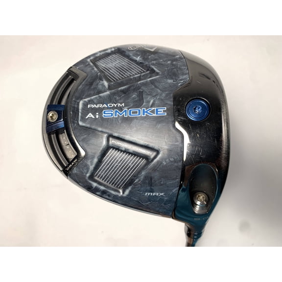 Pre-Owned Callaway Paradym Ai Smoke Max Driver 9* Tensei Blue AV Series Xlink 55g Stiff RH