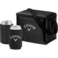 thumbnail image 1 of Callaway Soft Cooler Bag Gift Set with Magnetic Can Cooler, Black, 1 of 4