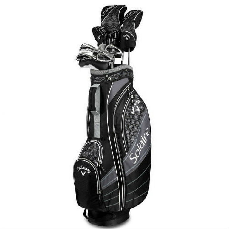 【新品】Callaway Solaire ゴルフバッグ ブラック Callaway Solaire Women's 11-Piece Golf Complete Set, Black