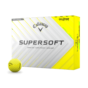 Callaway SuperSoft 2025 Golf Balls 12pk, Yellow