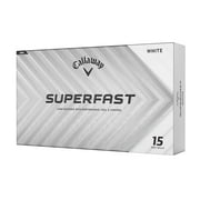 Callaway Superfast 2025 Golf Balls 15pk, White