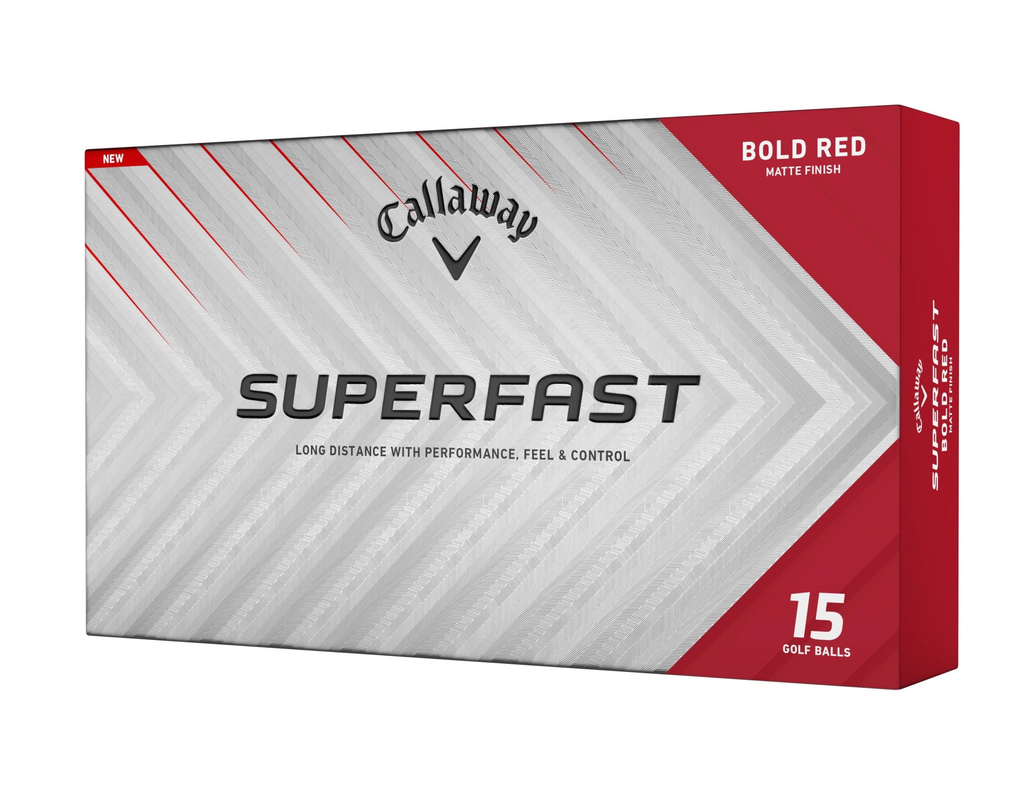 Callaway Superfast Bold Red 15-Pack Golf Balls