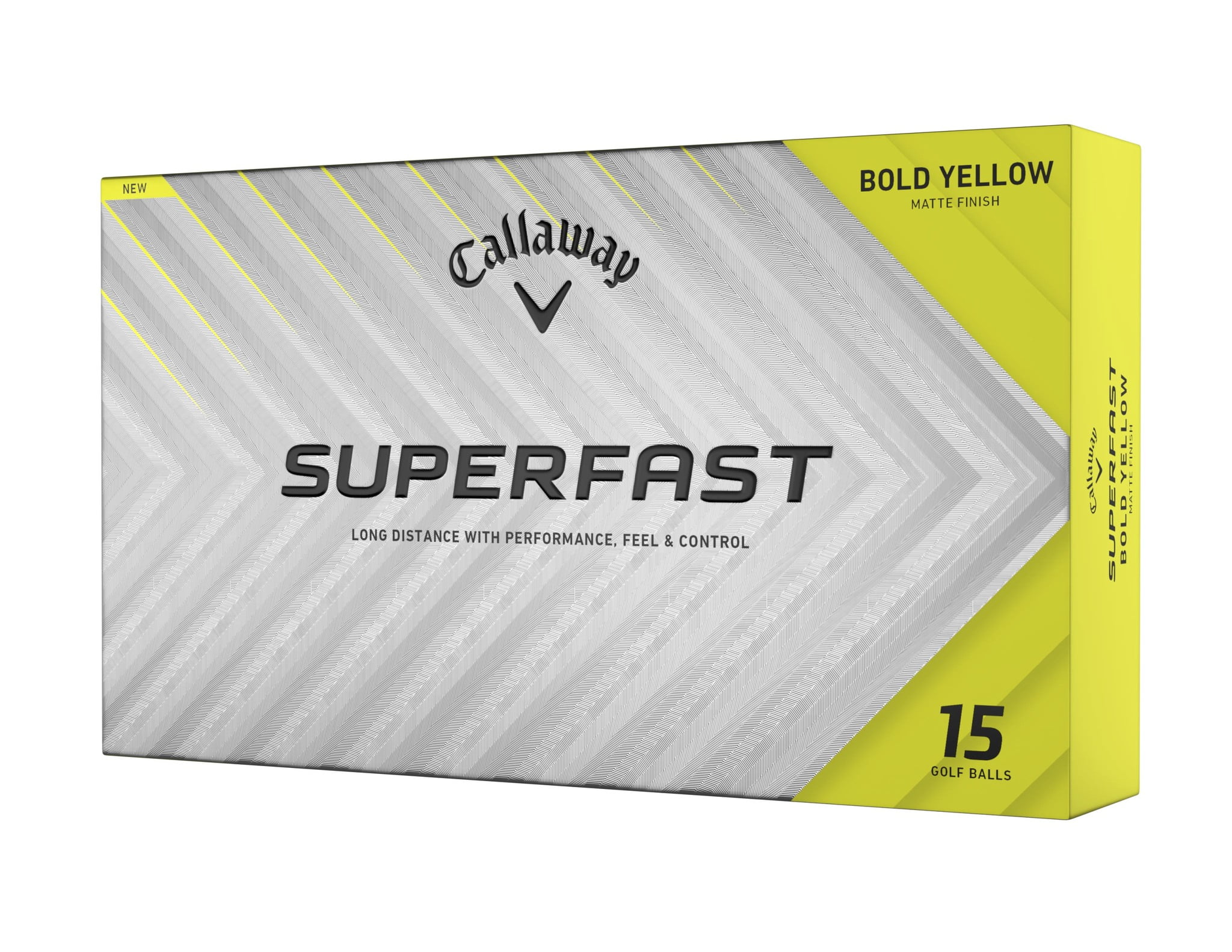 Callaway Superfast Bold Yellow 15-Pack Golf Balls