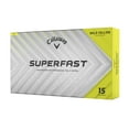 thumbnail image 1 of Callaway Superfast 2025 Golf Balls 15pk, Bold Yellow, 1 of 4